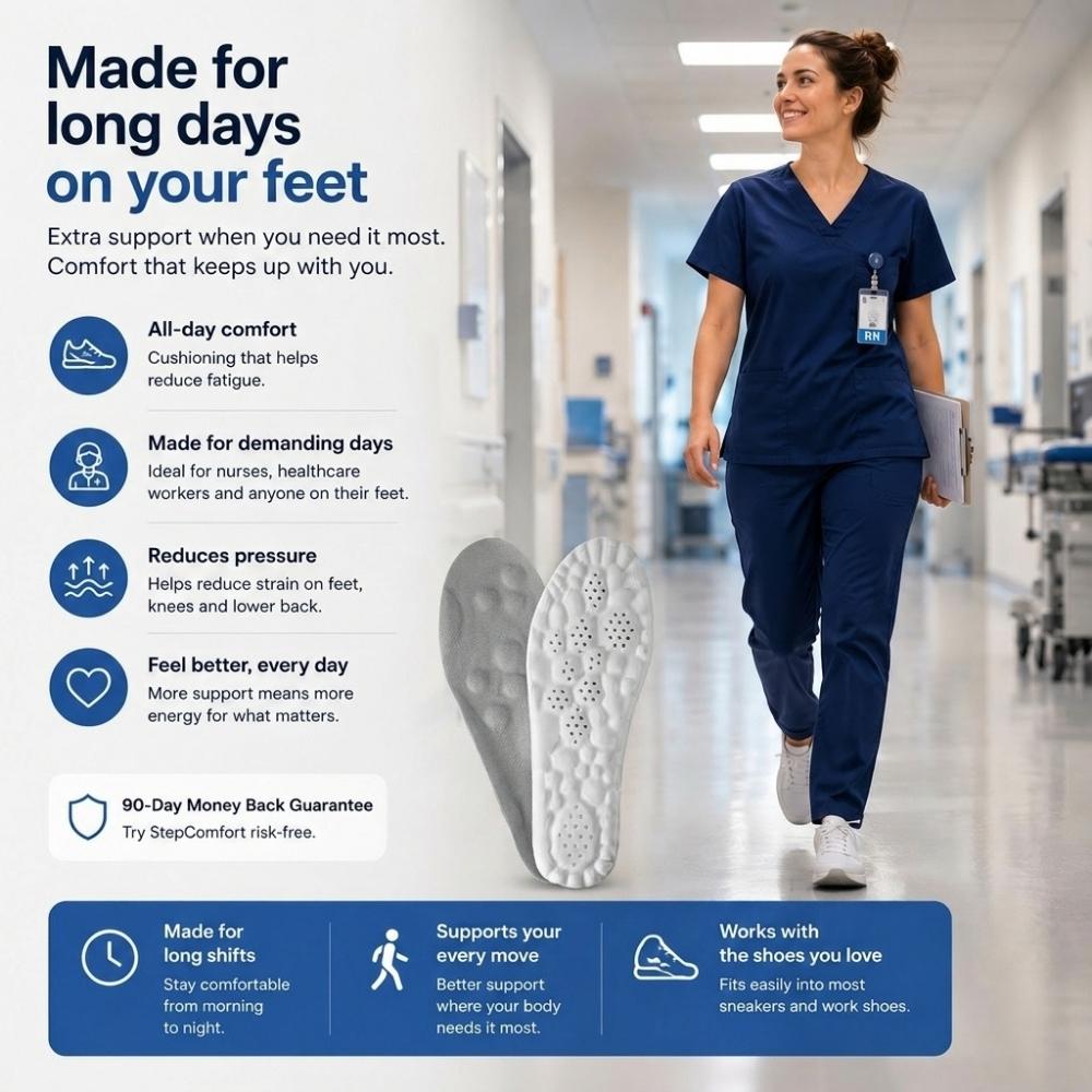 StepComfort™ Orthopedic Insoles